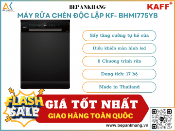 Máy rửa chén độc lập KAFF  KF- BHMI775YB - Made in Thailand